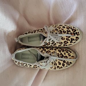 Ladies GGBD leopard print shoes